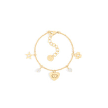 B3045WOMRSD301 - Lucky Dior Bracelet - 301 Gold/White