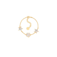B3048WOMMPD301 - Dior Destiny Bracelet - 301 Gold/White