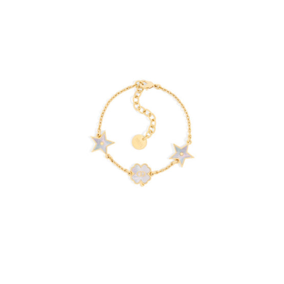 B3048WOMMPD301 - Dior Destiny Bracelet - 301 Gold/White