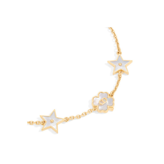 B3048WOMMPD301 - Dior Destiny Bracelet - 301 Gold/White