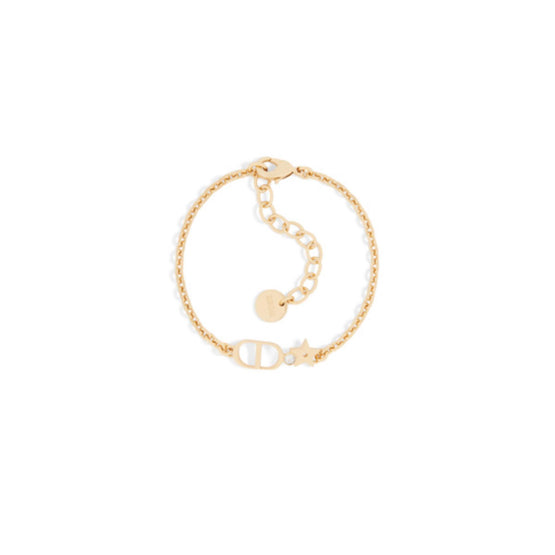 B3068WOMCYD03S - Petit Cd Lucky Star Bracelet - 03S Gold/Silver Shade