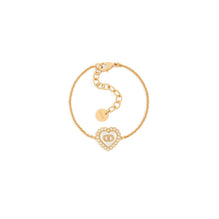 B3075WOMVED301 - Petit Cd Baroque Bracelet - 301 Gold/White