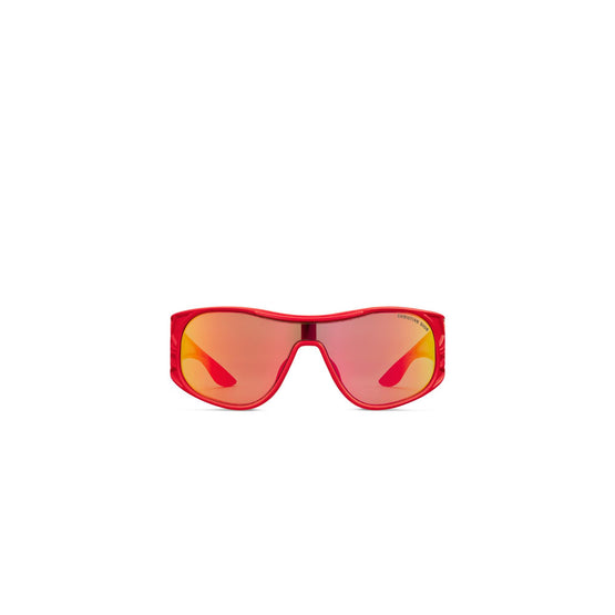 DFLUM1IAR36J7 - Men's Sunglasses - 36J7 Red Mate/Red Mir Lenses