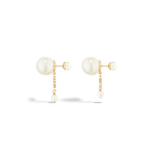 E3715WOMCYD03S - Dior Tribales Earrings - 03S Gold/Silver Shade