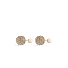 E3886WOMCYD39S - Dior Tribales Earrings - D39S Gold / Black Diamond