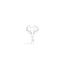 E3987HOMMTD000 - Cd Icon Earring - 000 Palladium White Metal