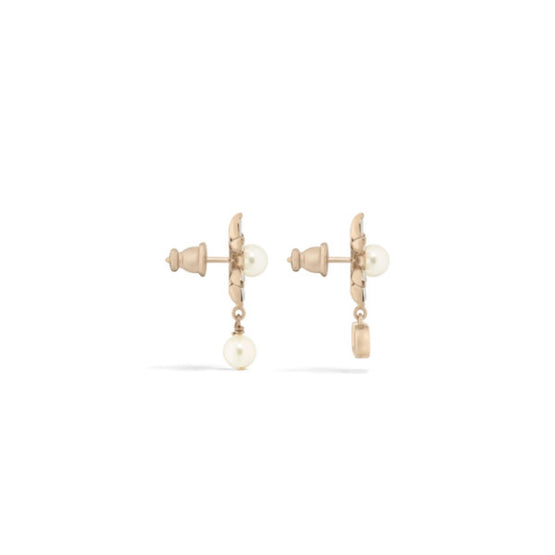 E4004WOMCYD03S - Bloom In Dior Earrings - 03S Gold/Silver Shade