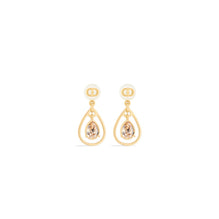 E4035WOMCYD01L - D-Drop Earrings - 01Lgold/Golden Shadow