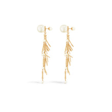 E4089WOMRSD301 - Dior Tribales Earrings - 301 Gold/White