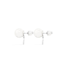 E4149WOMCYD001 - Dior Tribales Earrings - 001 Palladium / Crystal