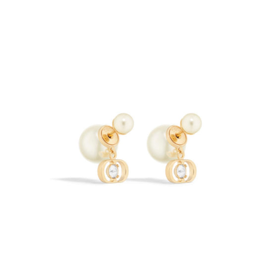 E4188WOMCYD03S - Dior Tribales Earrings - 03S Gold/Silver Shade