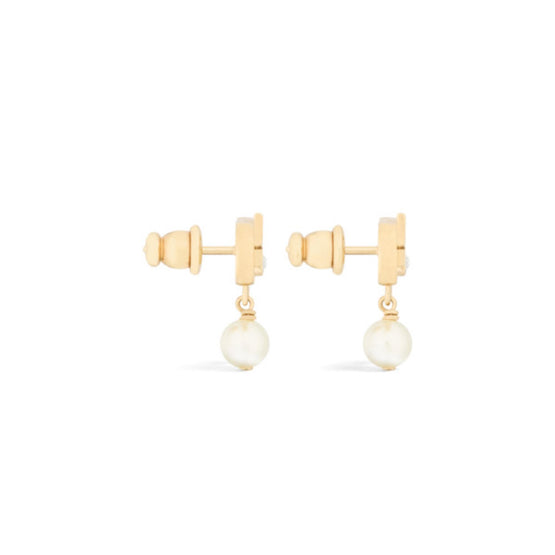 E4273WOMCYD03S - Petit Cd Lucky Star Earrings - 03S Gold/Silver Shade