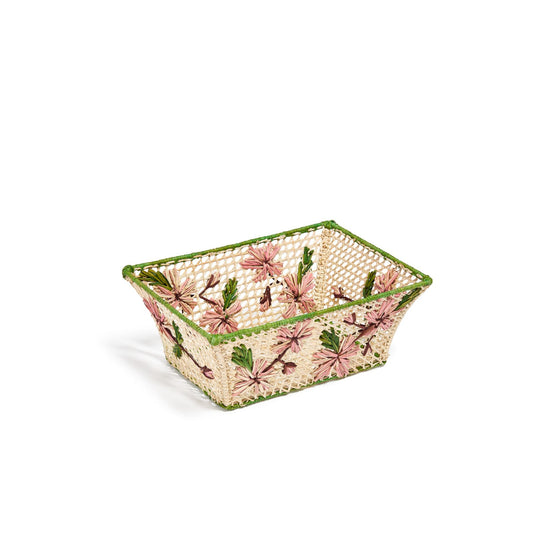 HYC07LCP0UC700 - Les Cerisiers Raffia Basket - 700 Marron