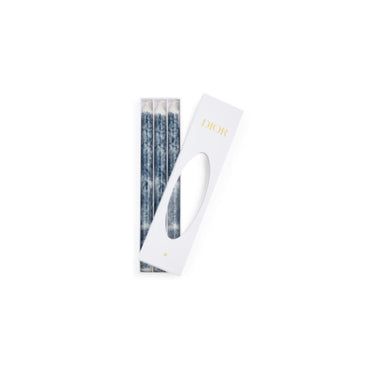 HYF03TJF0LC500 - Set Of Three Tapered Candles - 500 Bleu