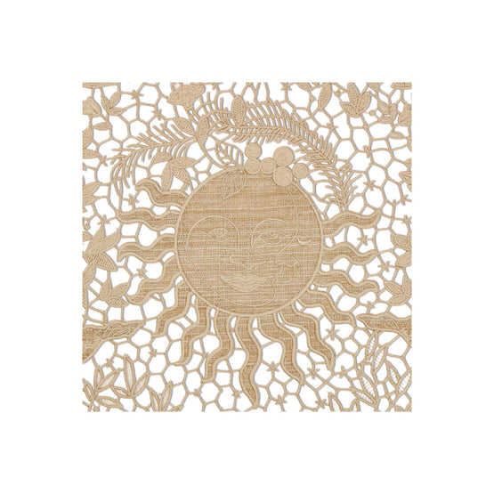 HYO04RRB0UC100 - Riviera Macrame Placemat - 100 Beige