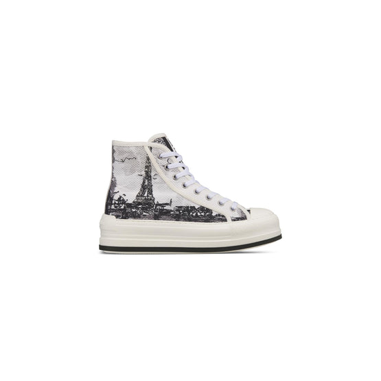 KCK382EIFS15W - Women's Sneakers - 15W Off White & Black