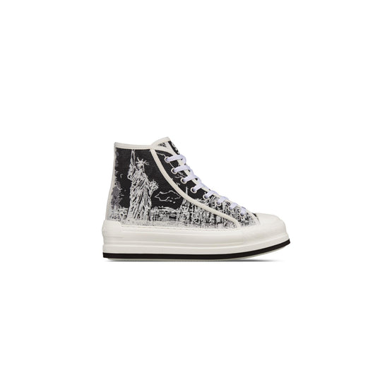 KCK382LIBS11X - Women's Sneakers - 11X Black & Off White