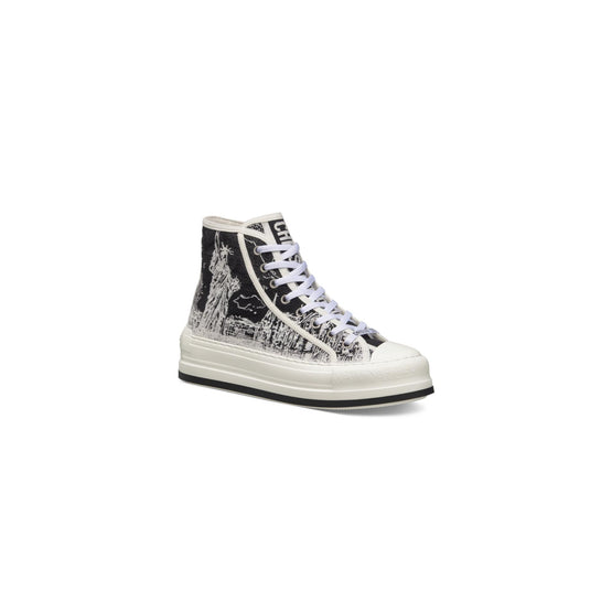 KCK382LIBS11X - Women's Sneakers - 11X Black & Off White