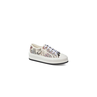 KCK385FEDS58U - Walk'N'Dior Platform Sneaker - 58U Nude & White