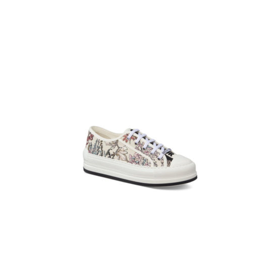 KCK385FEDS58U - Walk'N'Dior Platform Sneaker - 58U Nude & White