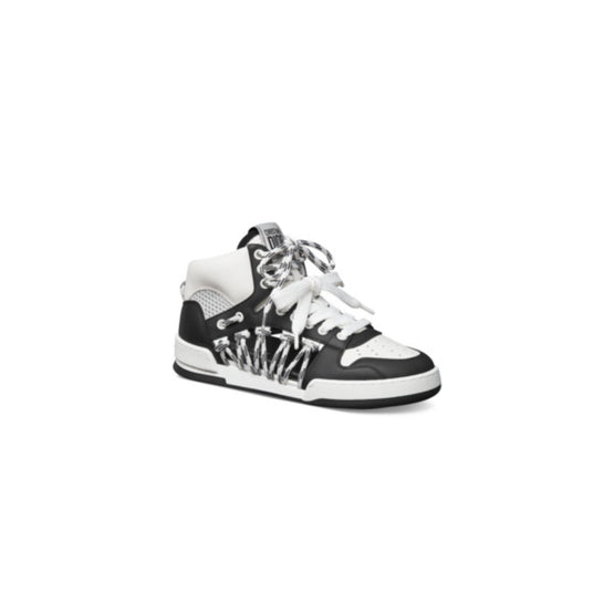 KCK431CTFS19W - Dior First High-Top Sneaker - 19W White & Black