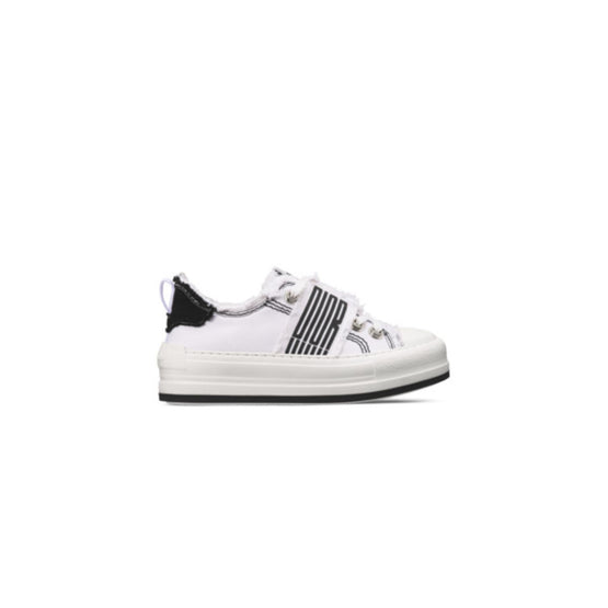 KCK441CVAS10W - Walk'N'Dior Platform Sneaker - 10W White