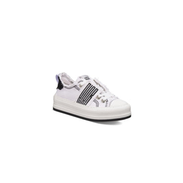 KCK441CVAS10W - Walk'N'Dior Platform Sneaker - 10W White