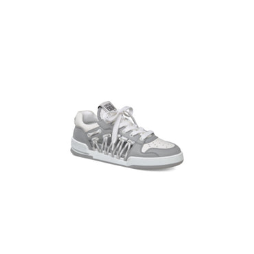 KCK448CTFS47W - Dior First Sneaker - 47W White & Grey