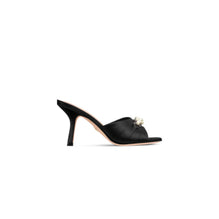 KCO369SATS900 - Dior Paris Heeled Slide - 900 Noir