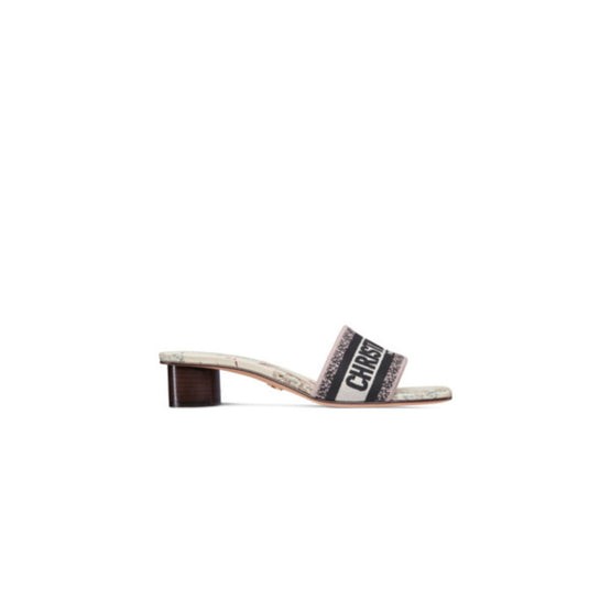 KCQ902FEDS58U - Dway Heeled Slide - 58U Nude & White
