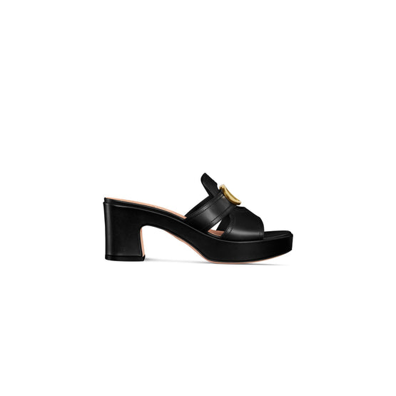 KCQ993VEAS900 - 30 Montaigne Platform Slide - 900 Noir