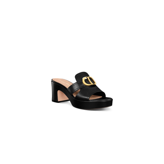 KCQ993VEAS900 - 30 Montaigne Platform Slide - 900 Noir