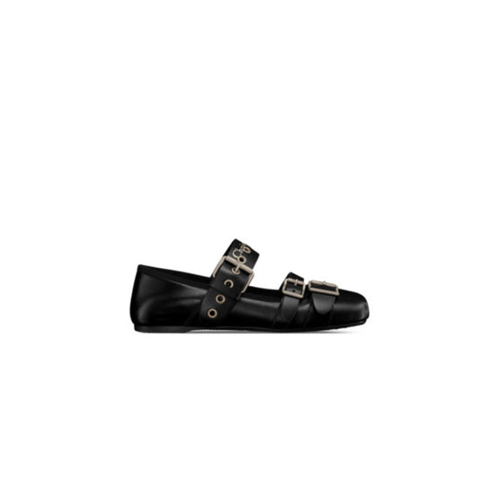 KDB946SCGS900 - Dior Punk Ballet Flat - 900 Noir