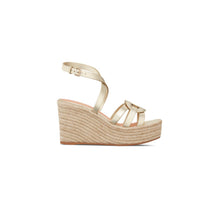 KDO346LNCS49K - D-Club Wedge Sandal - 49K Pale Gold