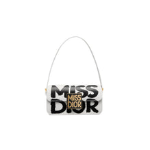 M2610UZCJM933 - Miss Dior Flap Bag - 933 Blanc/Multicolor