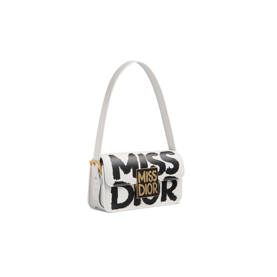 M2610UZCJM933 - Women's Flap Bag - 933 Blanc/Multicolor