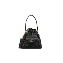 M3369UNOZM900 - Mini Dior Caro Bucket Bag - 900 Noir