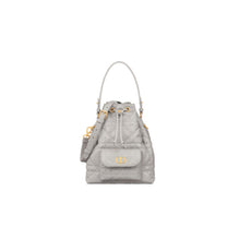 M3372UNOZM55G - Small Dior Caro Bucket Bag - 55G Gris