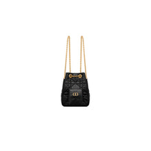 M3374UUVBM900 - Small Dior Caro Multicarry Backpack With Chain - 900 Noir
