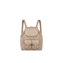 M6301UNOZM59U - Medium Dior Caro Backpack - 59U Desert Taupe