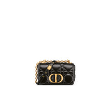 M9241UNGKM900 - Small Dior Caro Bag - 900 Noir