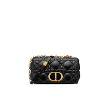 M9242UNGKM900 - Medium Dior Caro Bag - 900 Noir
