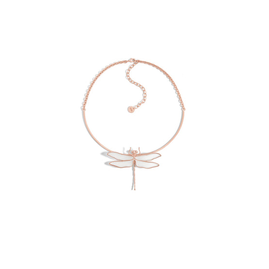 N2827WOMPLD301 - Women's Necklace - 301 Gold/White