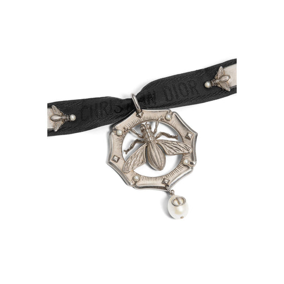 N3071WOMCOD25N - Women's Necklace - 25N Warm Silver/Black