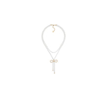 N3087WOMCYD03S - Le Nœud De Dior Necklace - 03S Gold/Silver Shade
