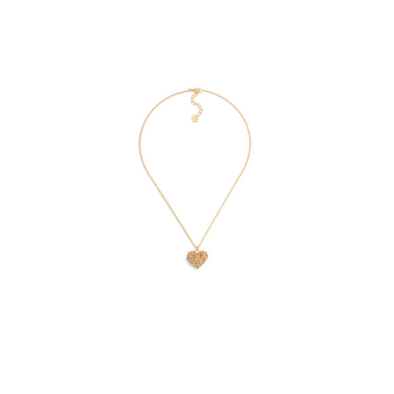 N3119WOMLQD309 - Women's Necklace - 309 Gold/Red