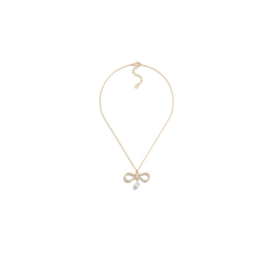 N3125WOMCYD03S - Le Nœud De Dior Necklace - 03S Gold/Silver Shade