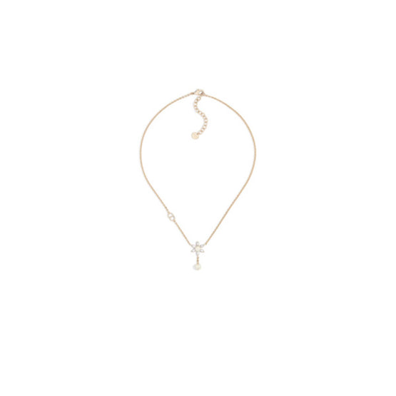 N3328WOMCYD03S - Bloom In Dior Necklace - 03S Gold/Silver Shade