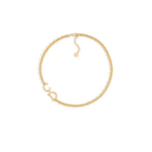 N3332WOMMTD300 - Saddle Necklace - 300 Gold