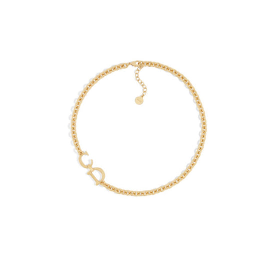 N3332WOMMTD300 - Saddle Necklace - 300 Gold
